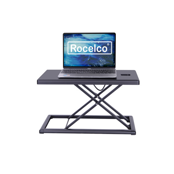 Rocelco Portable Desk Riser Laptop Cart & Reviews Wayfair